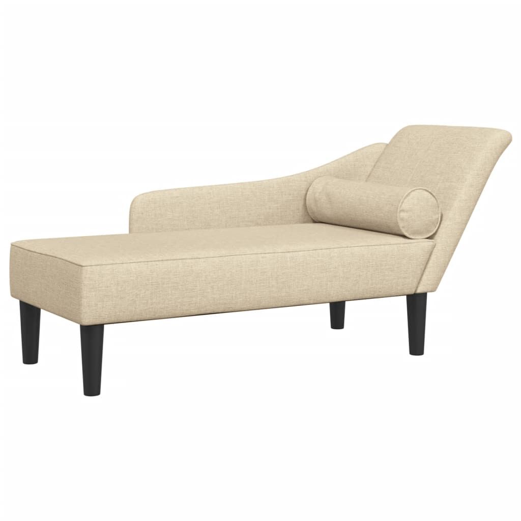 Méridienne Rose, crème, tissu