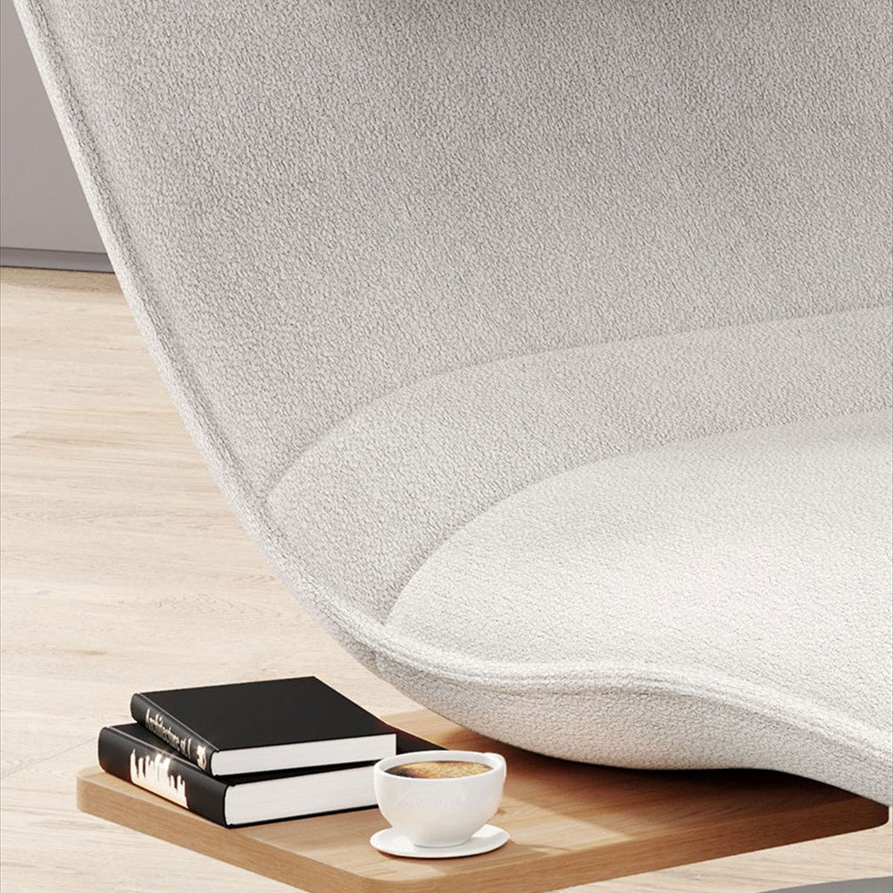 Méridienne pivotante Eva avec tablette en bois