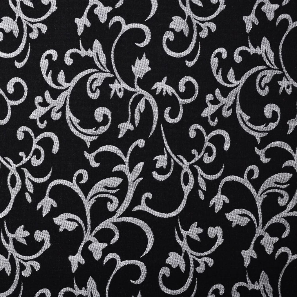 Petite méridienne en tissu noir et blanc - Colette, détail de la finition